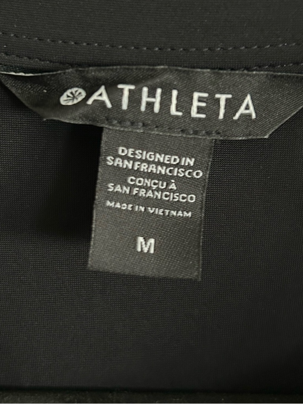 Athleta Cosmic Layer Dress Button Front Collared NWOT Black Nylon Athletic MIDI - Picture 6 of 16